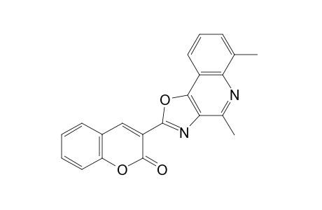 3-(4,6-dimethyloxazolo[4,5-c]quinolin-2-yl)coumarin