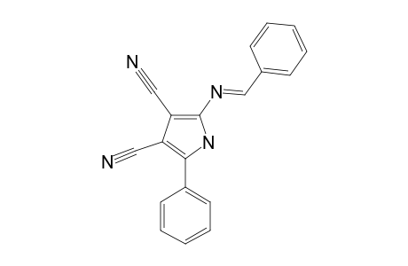 2-(N-PHENYLIDENAMINO)-5-PHENYL-3,4-DICYANOPYRROLE