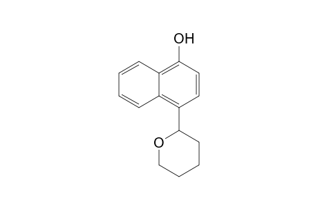2-(1-Hydroxy-4-naphthyl)tetrahydropyran