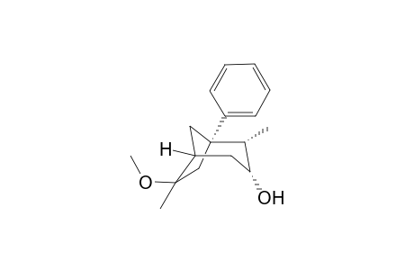 (1R,3R,4S,5S,7R)-7-methoxy-4,7-dimethyl-5-phenyl-3-bicyclo[3.2.1]octanol