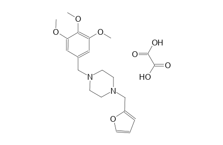 1-(2-furylmethyl)-4-(3,4,5-trimethoxybenzyl)piperazine oxalate