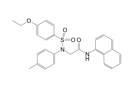 acetamide, 2-[[(4-ethoxyphenyl)sulfonyl](4-methylphenyl)amino]-N-(1-naphthalenyl)-