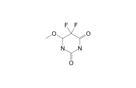 (+/-)-5,5-DIFLUORO-6-METHOXY-5,6-DIHYDRO-URACIL