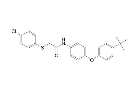 acetamide, 2-[(4-chlorophenyl)thio]-N-[4-[4-(1,1-dimethylethyl)phenoxy]phenyl]-