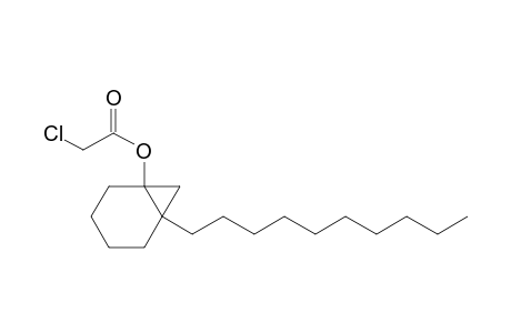 1-(Chloroacetoxy)-6-decylbicyclo[4.1.0]heptane