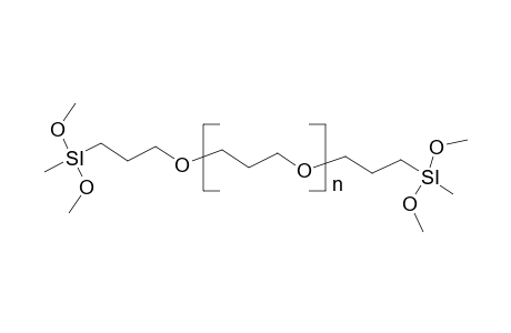 Poly(propylene oxide), bis(dimethoxymethylsilyl) terminated