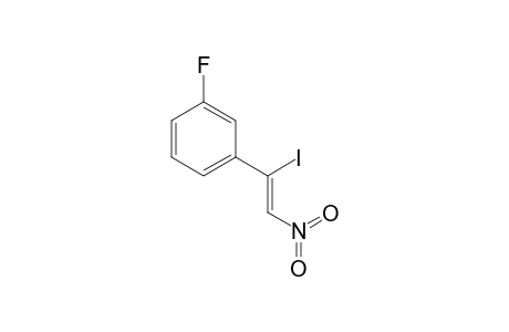 1-Fluoro-3-(1-iodo-2-nitrovinyl)benzene