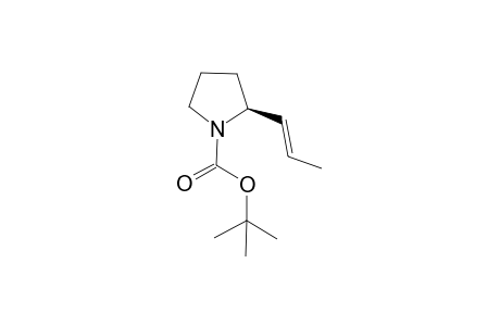(S)-N-(tert-Butoxycarbonyl)-2-(propenyl)pyrrolidine