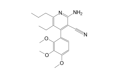 2-amino-5-ethyl-6-propyl-4-(2,3,4-trimethoxyphenyl)nicotinonitrile