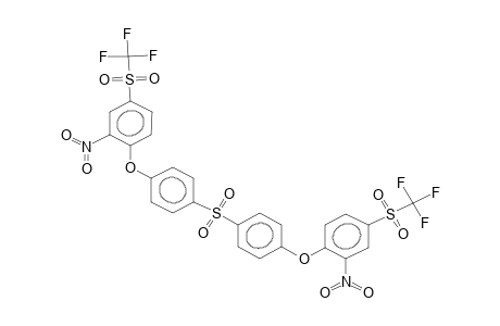 4,4'-bis(4-trifluoromethylsulphonyl-3-nitrophenyloxy)diphenylsulphone