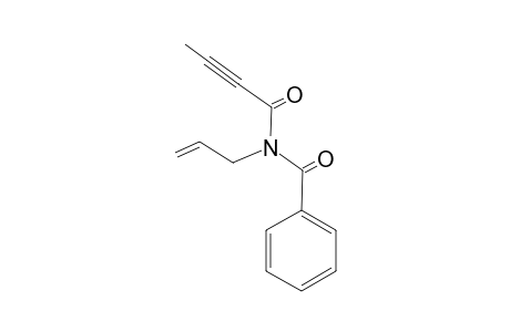 N-Allyl-N-benzoyl 2-butynamide