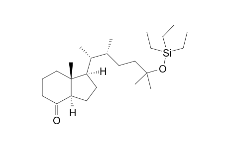 (20R,22R)-Des-A,B-22-methyl-25-[(triethylsilyl)oxy]-cholestan-8-one