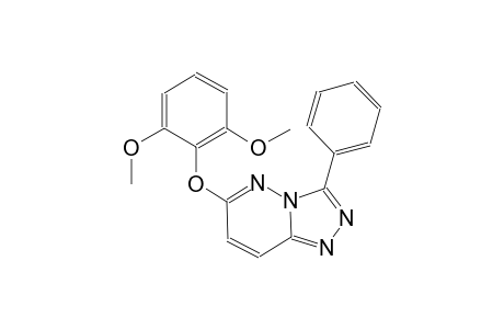 [1,2,4]triazolo[4,3-b]pyridazine, 6-(2,6-dimethoxyphenoxy)-3-phenyl-