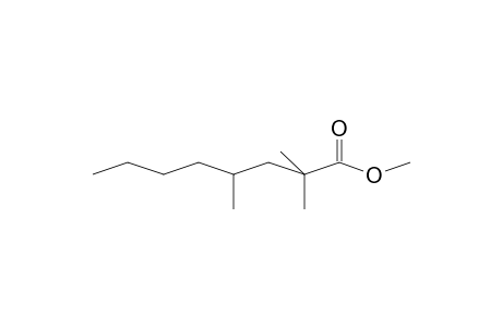 2,2,4-Trimethyl-octanoic acid, methyl ester
