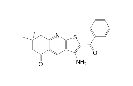 thieno[2,3-b]quinolin-5(6H)-one, 3-amino-2-benzoyl-7,8-dihydro-7,7-dimethyl-