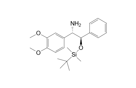 (1R,2S)-(-)-2-[(Dimethyl(2,2-dimethylethyl)silyloxy]-1-(3,4-dimethoxyphenyl)-2-phenylethylamine