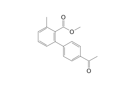 4'-acetyl-3-methyl-[1,1'-biphenyl]-2-carboxylic acid methyl ester