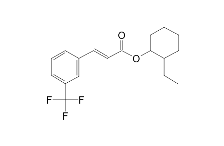 Cinnamic acid, 3-trifluoromethyl-, 2-ethylcyclohexyl ester