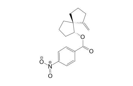(1R,5R)-6-methylenespiro[4.4]nonan-1-yl 4-nitrobenzoate