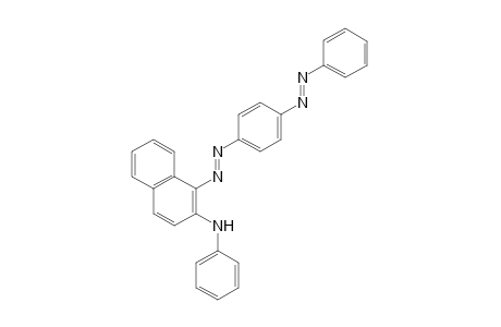 N-PHENYL-1-{[p-(PHENYLAZO)PHENYL]AZO}-2-NAPHTHYLAMINE