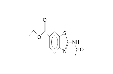 2-acetamido-6-ethoxycarbonylbenzothiazole