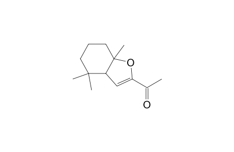 Ethanone, 1-(3a,4,5,6,7,7a-hexahydro-4,4,7a-trimethyl-2-benzofuranyl)-