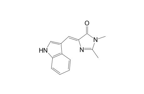 1,2-Dimethyl-4-[(indol-3-yl)methylene]imidazol-5-one