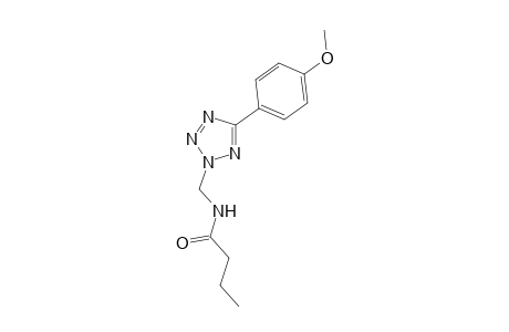 Butanamide, N-[[5-(4-methoxyphenyl)-2H-1,2,3,4-tetrazol-2-yl]methyl]-