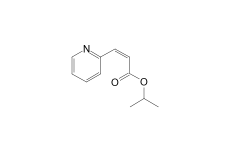 (Z)-Isopropyl 3-(pyridin-2-y)lacrylate