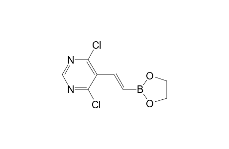 4,6-dichloro-5-[(E)-2-(1,3,2-dioxaborolan-2-yl)ethenyl]pyrimidine