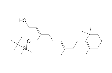 (2Z,6E)-3-[(t-Butyl)dimethylsilyloxy]methyl-7-methyl-9-(2',6',6'-trimethylcyclohex-1'-enyl)nona-2,6-dien-1-ol