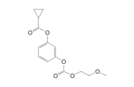 1,3-Benzenediol, o-cyclopropanecarbonyl-o'-(2-methoxyethoxycarbonyl)-