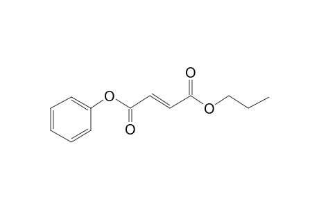 Fumaric acid, phenyl propyl ester