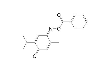 (4Z)-2-Isopropyl-5-methyl-2,5-cyclohexadiene-1,4-dione 4-(O-benzoyloxime)