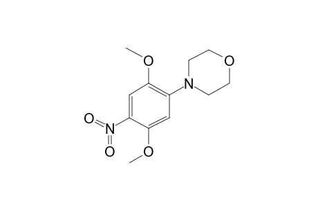 4-(2,5-Dimethoxy-4-nitrophenyl)morpholine