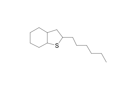 8-N-Hexyl-cis-7-thiabicyclo[4.3.0]nonane