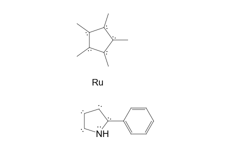 2-Phenyl-1',2',3',4',5'-pentamethylazaruthenocene
