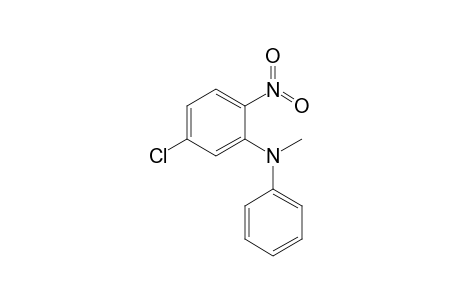 5-Chloro-2-nitro-N-methyl-N-phenylaniline