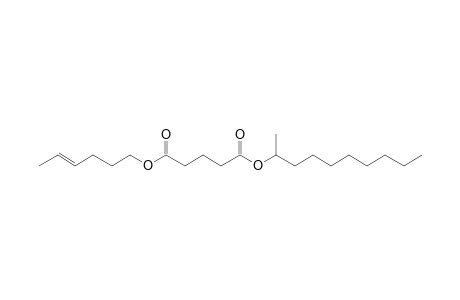 Glutaric acid, hex-4-en-1-yl dec-2-yl ester