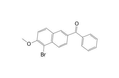 Methanone, (5-bromo-6-methoxy-2-naphthalenyl)phenyl-