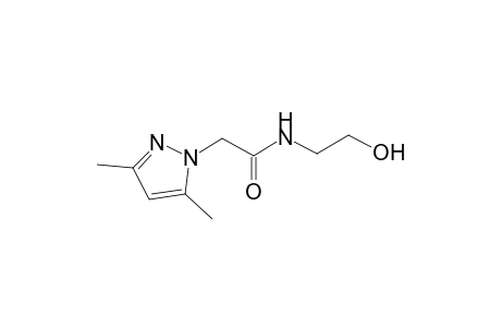 Acetamide, N-(2-hydroxyethyl)-2-(3,5-dimethyl-1-pyrazolyl)-