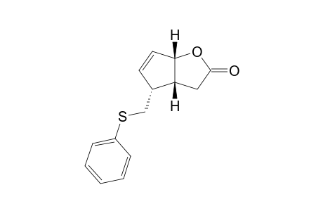 (3aR,4R,6aS)-4-(phenylsulfanylmethyl)-3,3a,4,6a-tetrahydrocyclopenta[b]furan-2-one