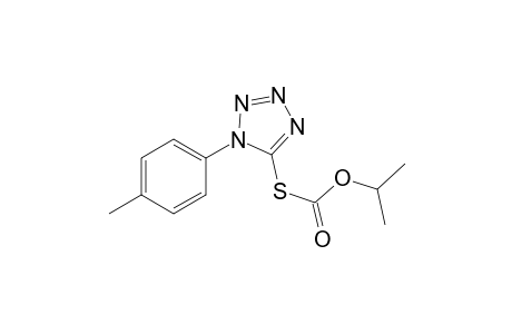 Carbonothioic acid, O-(1-methylethyl) S-[1-(4-methylphenyl)-1H-tetrazol-5-yl]ester