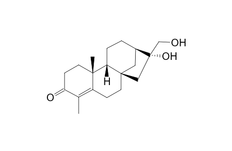 (16R)-ent-16,17-Dihydroxy-19-nor-kaur-4-en-3-one