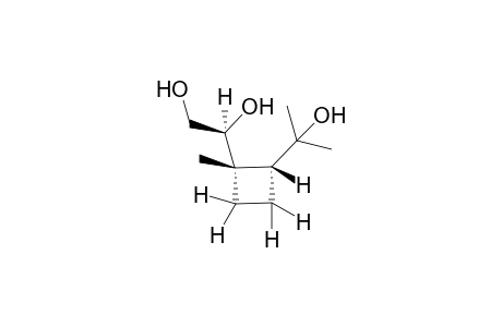 (1S)-1-[(1S,2R)-1-methyl-2-(2-oxidanylpropan-2-yl)cyclobutyl]ethane-1,2-diol