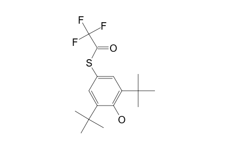 2,6-di-Tert-butyl-4-mercaptophenol, S-trifluoroacetyl-