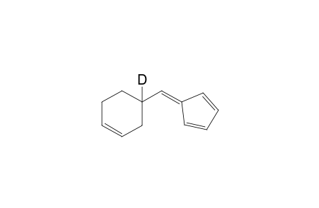 4-(cyclopenta-2,4-dien-1-ylidenemethyl)-4-deuterio-cyclohexene