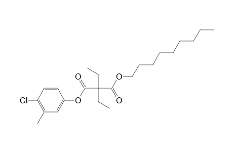 Diethylmalonic acid, 4-chloro-3-methylphenyl nonyl ester