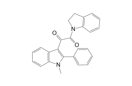 1-(2,3-dihydroindol-1-yl)-2-(1-methyl-2-phenyl-3-indolyl)ethane-1,2-dione