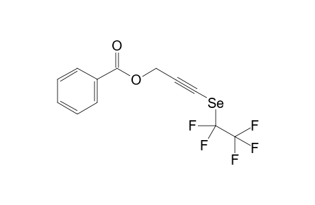 3-[(1,1,2,2,2-pentafluoroethyl)selanyl]prop-2-yn-1-yl benzoate